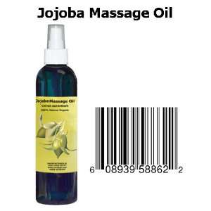 Massage Organic Extra Virgin Pure Jojoba 8 Oz 100% Natural Massage Oil 