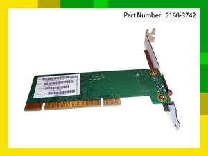 NEW HP WIRELESS PCI LAN NETWORK CARD P/N 5188 3742  