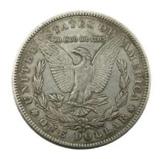 UNITED STATES, 1878 CC, KM 110, Morgan Dollar, about ef  