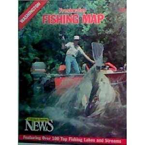   Fishing Map Over 100 Top Fishing Lakes and Streams Fishing and