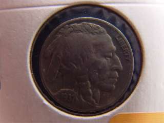 1937 Buffalo Indian Nickel US COIN NICE  
