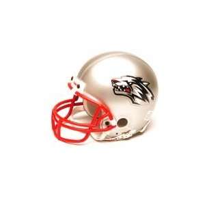   New Mexico Replica Mini NCAA Football Z Bar Helmet