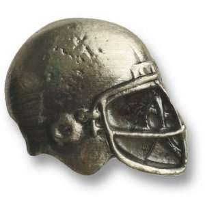    Buck Snort Hardware Football Helmet, Pewter