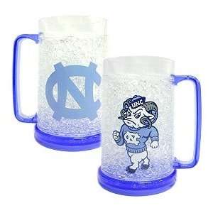    North Carolina Tar Heels Crystal Freezer Mug