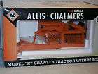 2002 Allis Chalmers A C Model K Crawler Tractor With Blade New in Box 