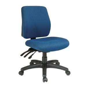  Work Smart Mid Back Dual Function Ergonomic Chair without 