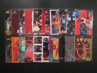 20 Michael Jordan Chicago Bulls Insert & Parallel Card Lot #4 (ALL 