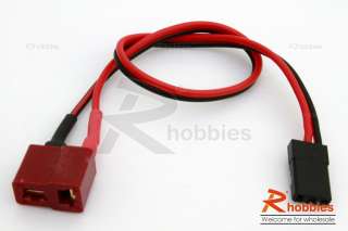 200mm Female T Plug JR RC Receiver Battery Plug Adaptor Cable 