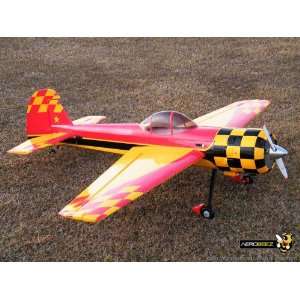   55M 30cc Gas 3D Aerobatic ARF RC Airplane Yellow/Orange Toys & Games