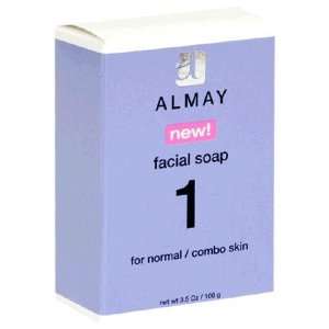  Almay Facial Soap for Normal/combo Skin, 3.5 Oz (Pack of 