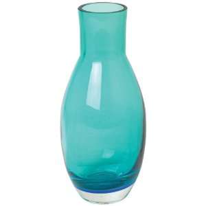  Aqua Glass Small Bud Vase