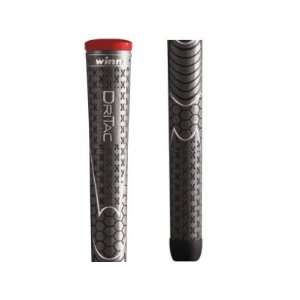 Winn DriTac Standard Dark Gray Golf Grip Kit (13 Grips, Tape, Clamp 