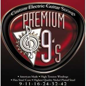  Musicians Friend Premium 9s Nickel Electric Guitar 