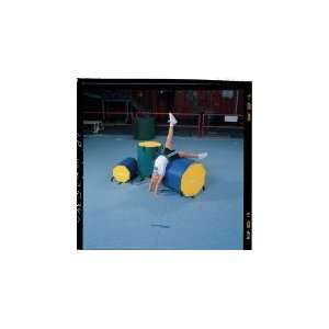 Octagonal Spot Gymnastics Trainers   20W x 28L, 14 lbs.   Green 