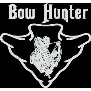   head outline  die cut decal sticker hunter hunting deer duck bow gun