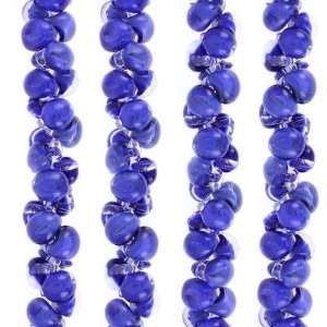  9mm Handmade Dreamy Blue Boro Glass Beads Arts, Crafts & Sewing