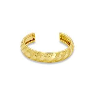    Diamond Cut Ribbed Toe Ring in 10K Gold 3mm GOLD TOE RINGS Jewelry