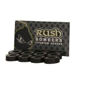  Rush BOMBERS Titanium Coated Skateboard Bearings Sports 