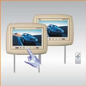   T921PLTN 9 Tan Pre Intalled Headrest Monitors(pair)