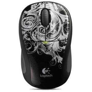 Logitech M305 Wireless Optical 2.4GHz Mouse Dark Fleur  