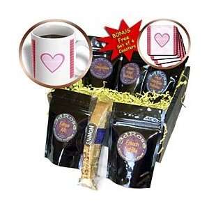   Pink Heart For Best Friend   Coffee Gift Baskets   Coffee Gift Basket
