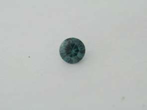 68ct Blue Treated Round Loose Diamond SI2 clarity  