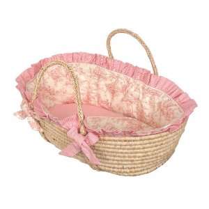  Hoohobbers Baby Etoile Pink Moses Basket Baby