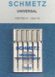Schmetz Universal Sewing Machine Needles Size 70  