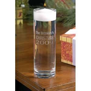  Personalized Holiday Floating Candle