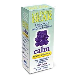  Get Better Bear Calm, Grape Flavor, 2 Ounces Health 