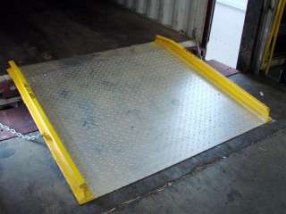 10,000 # FORKLIFT DOCK BOARD PLATE STEEL RAMP 60 x 60  