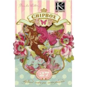  Madeline Chipboard Box Butterfly 27/Pkg [Office Product 