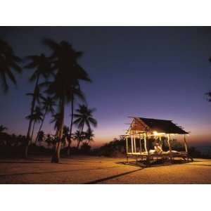  Rest House for Fishermen on Beach, Pamilacan Is, Philippines 