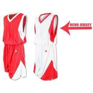   Rock RSGJ Mens Revo Basketball Jersey Navy/White