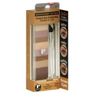 Physicians Formula Shimmer Strips Eye Shadow Brown (2 Pack)