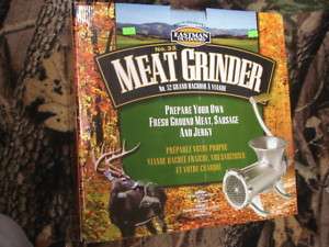 Eastman Outdoors Meat Grinder No.32 BRAND NEW IN BOX  