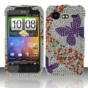 HTC Incredible 2 6350 Verizon Full Diamonds Rhinestones Bling Crystal 