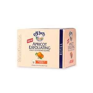 St. Ives Apricot Exfoliating Daily Cleansing Cloths, Refill   30 ea