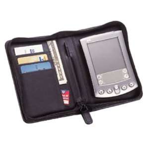  Sumdex Universal Size Deluxe Leather PDA Case   Black 