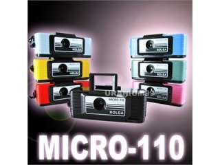 NEW Holga Micro 110 Toy Film Camera Baby Spy Tiny Color  