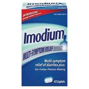  Imodium Multi Symptom Relief 42 Caplets Health & Personal 