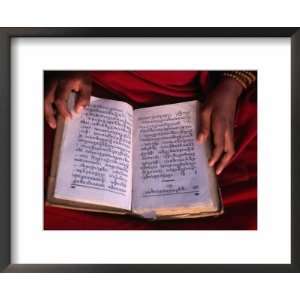  Monk Reading Prayers in Sip Tse Chok Ling Monastery 