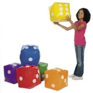  Jumbo Inflatable Dice Decoration Toys & Games