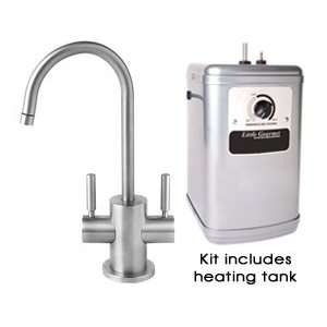   Hot And Cold Water Dispenser And Heating Tank Unlaquered Brass Home