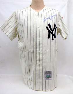 MICKEY MANTLE SIGNED NY YANKEES COOPERSTOWN JERSEY JSA  