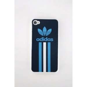  iPhone 4 Blue Adidas Sports Hard Shell Case Cover iPhone 