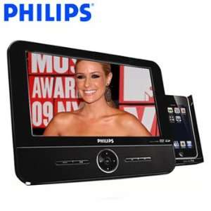 Philips® Widescreen Portable Dvd Player with Ipod Dock & Photo Frame