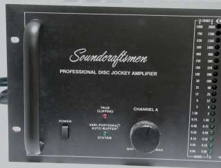 Soundcraftsmen Model RA7504 Class H Power Amplifier  