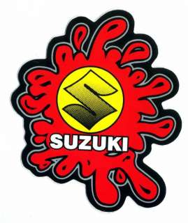 SUZUKI Motorcycle Bikes GSX Racing Helmet Sticker M45  