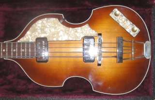 1964 Hofner 500/1 Beatles Bass Original Beauty  